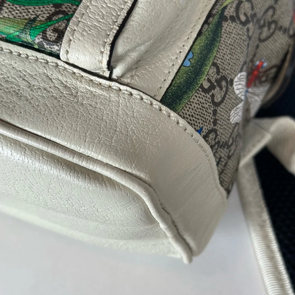 Authentic Gucci Ophidia Blooms GG Backpack